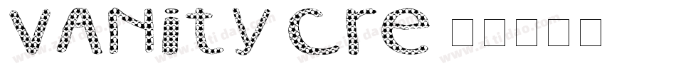 Vanity Cre字体转换